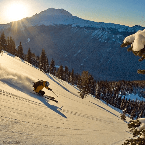 Laura Ogden salutes Ranier. Photo by Ian Coble.